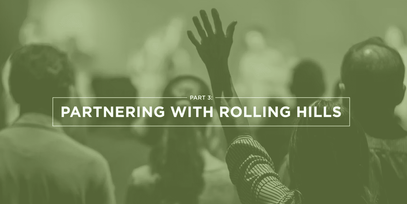 Partnering with Rolling Hills Community Church for faith and community growth.